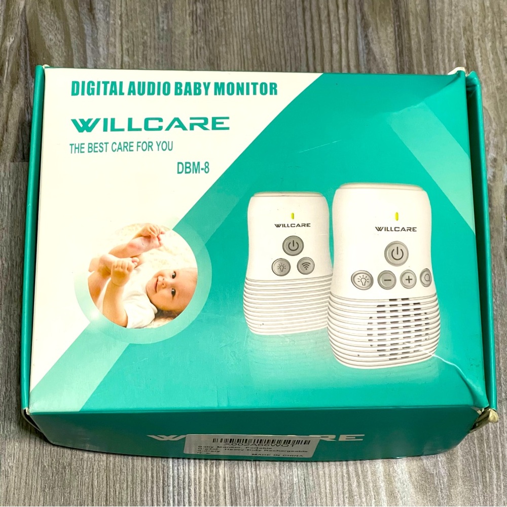 WILLCARE DBM-8 Digital Audio Baby Monitor - 2-way Communication